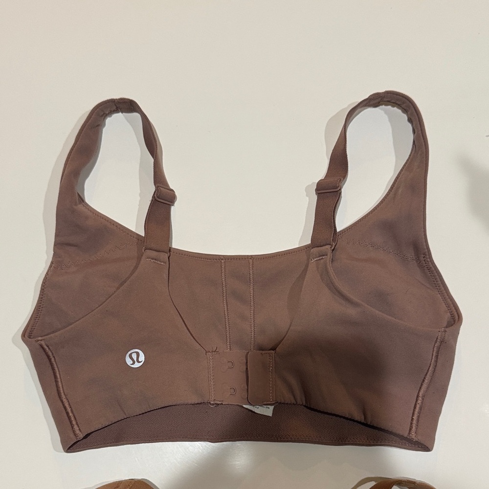 Set of 2 - lululemon athletica Brown and Tan Bra Duo - Picture 4 of 10